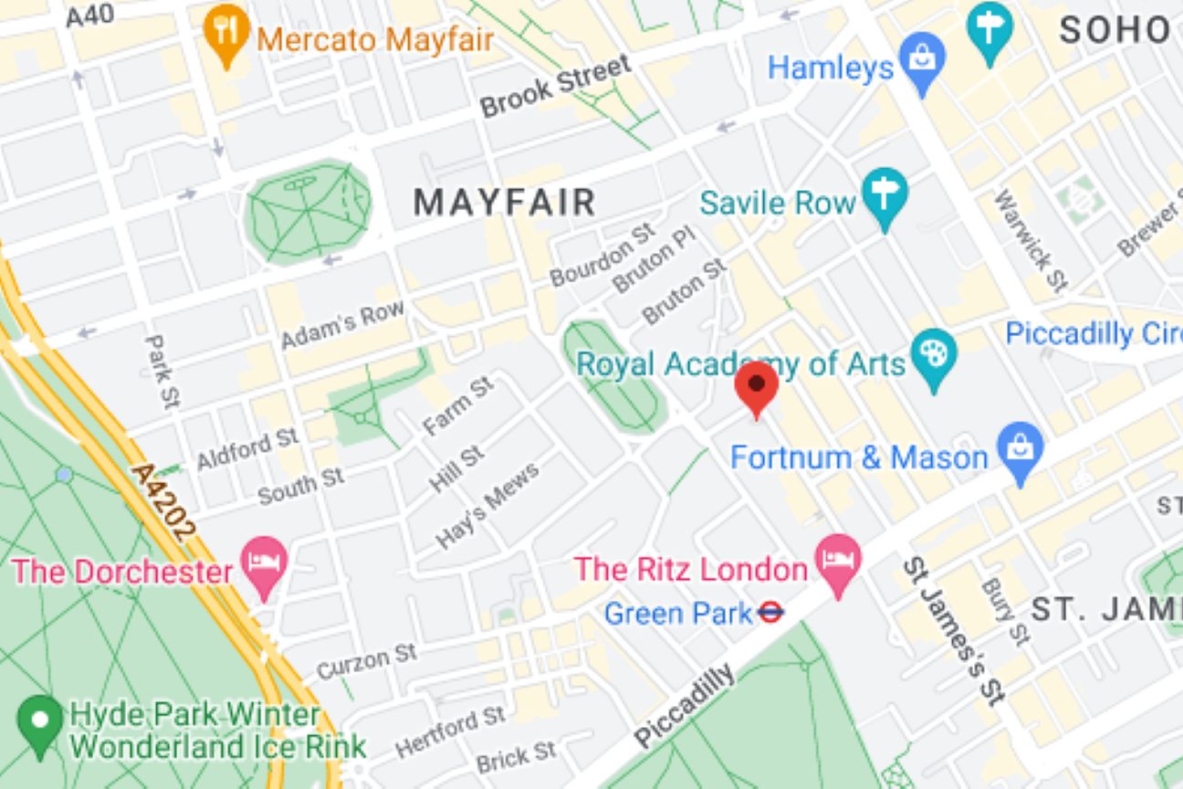 MAyfair map